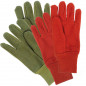 Mobile Preview: Jersey Handschuhe "Comfort Grip", 2 Paar, rot + olive (M)